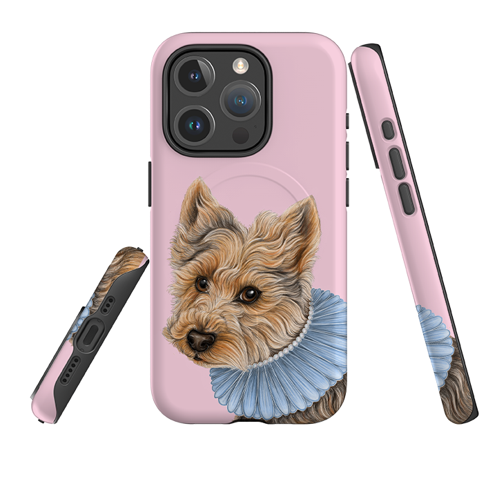iPhone MagSafe Tough Case - Yorkie 2 By Catherine Rowe