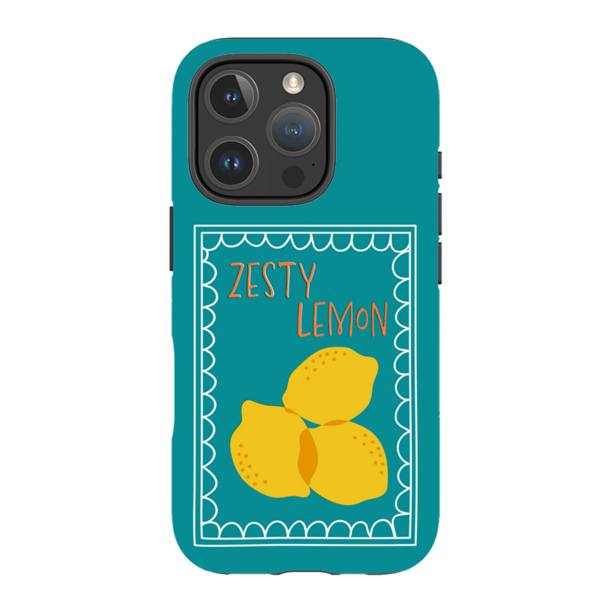 iPhone MagSafe Tough Case - Zesty Lemons