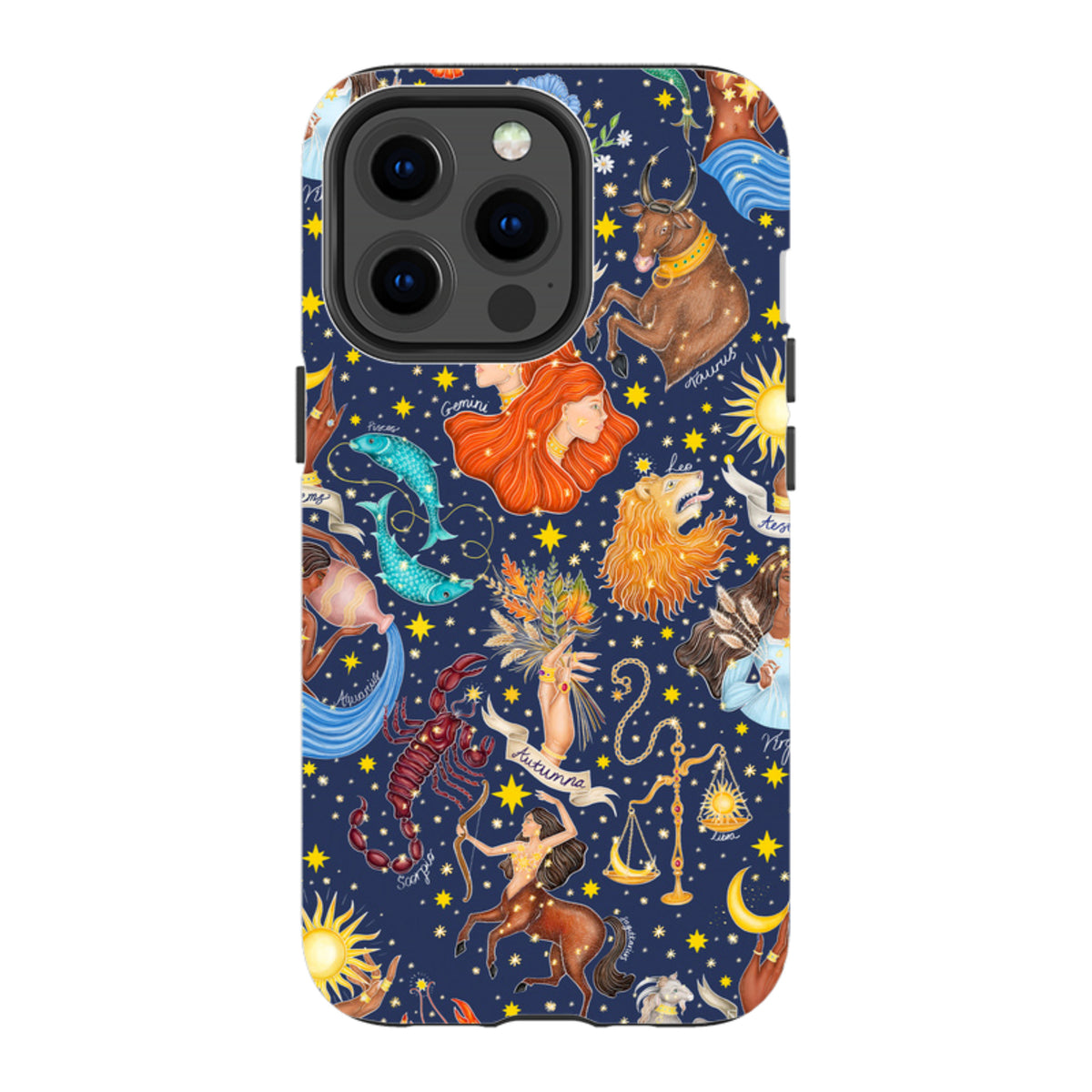 iPhone MagSafe Tough Case - Zodiac Composite By Catherine Rowe