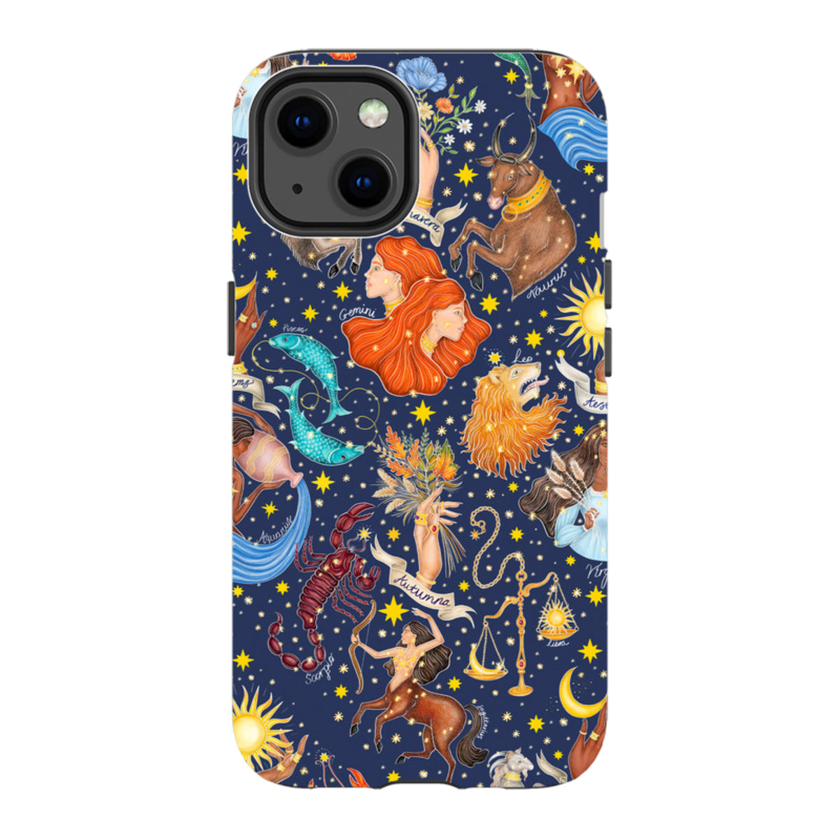 iPhone MagSafe Tough Case - Zodiac Composite By Catherine Rowe