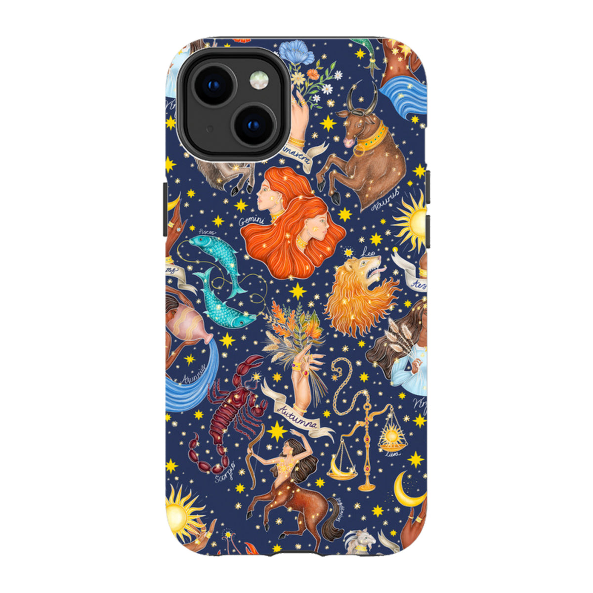 iPhone MagSafe Tough Case - Zodiac Composite By Catherine Rowe