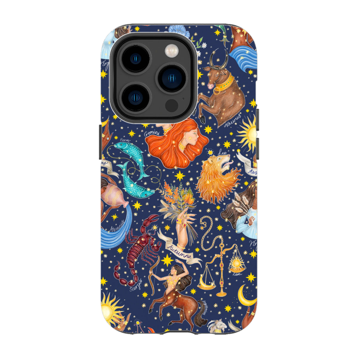 iPhone MagSafe Tough Case - Zodiac Composite By Catherine Rowe