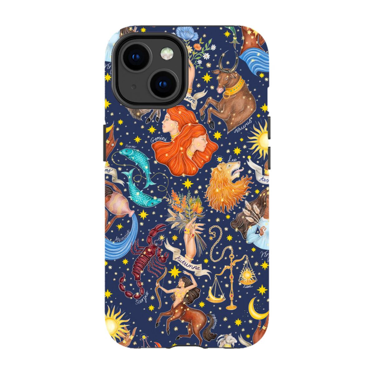 iPhone MagSafe Tough Case - Zodiac Composite By Catherine Rowe