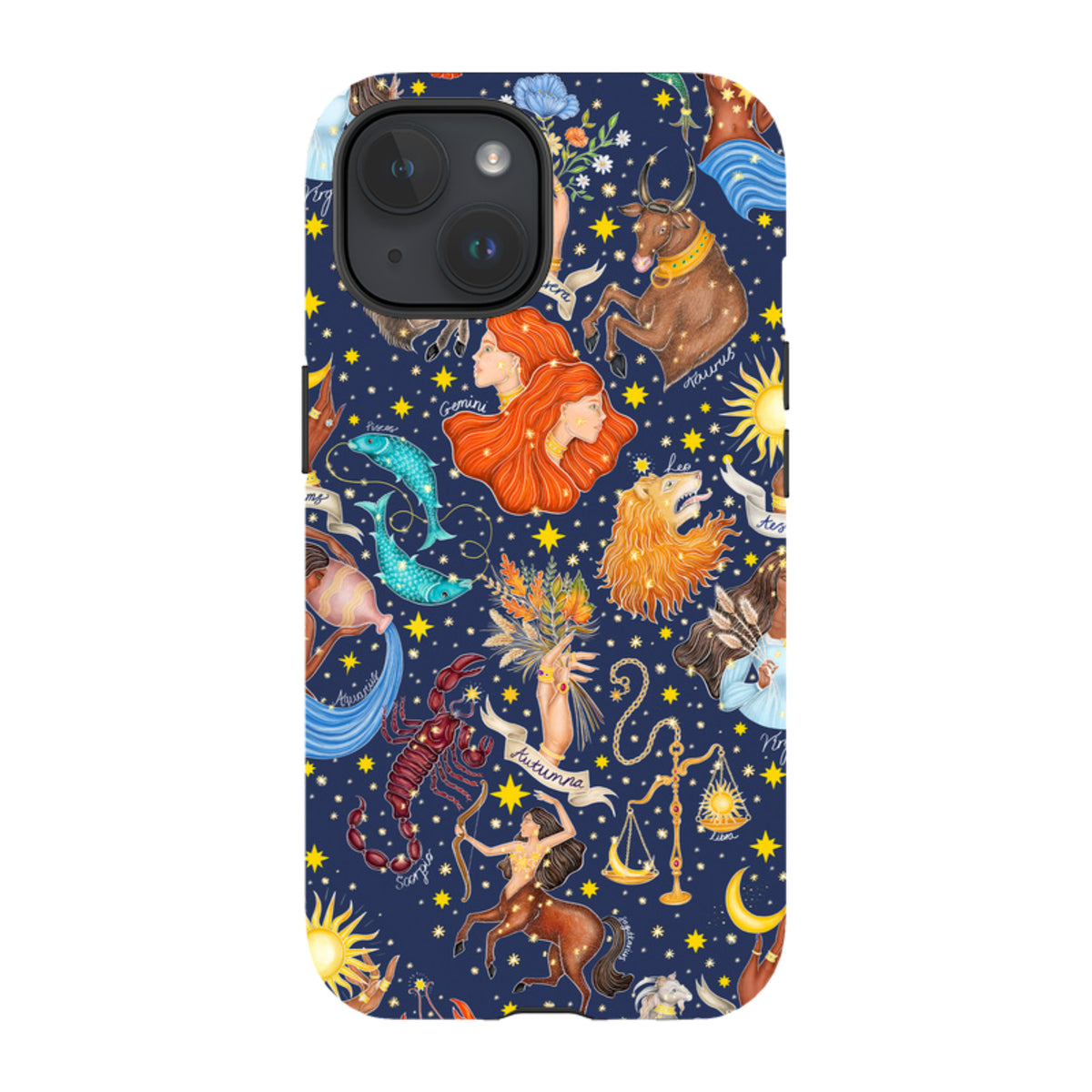 iPhone MagSafe Tough Case - Zodiac Composite By Catherine Rowe