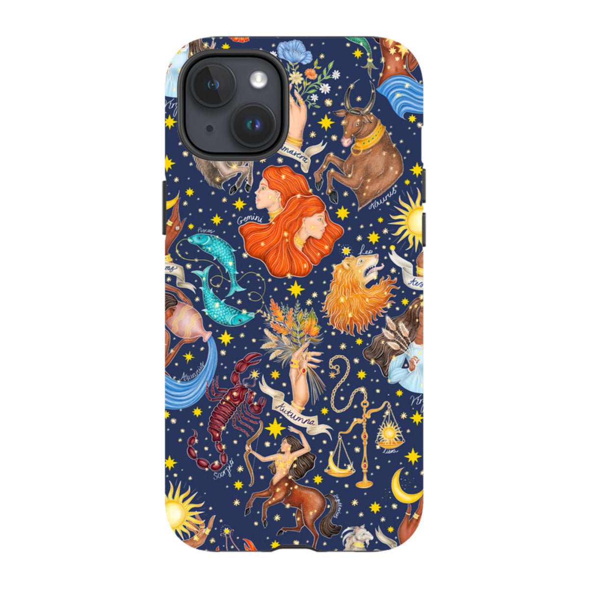 iPhone MagSafe Tough Case - Zodiac Composite By Catherine Rowe