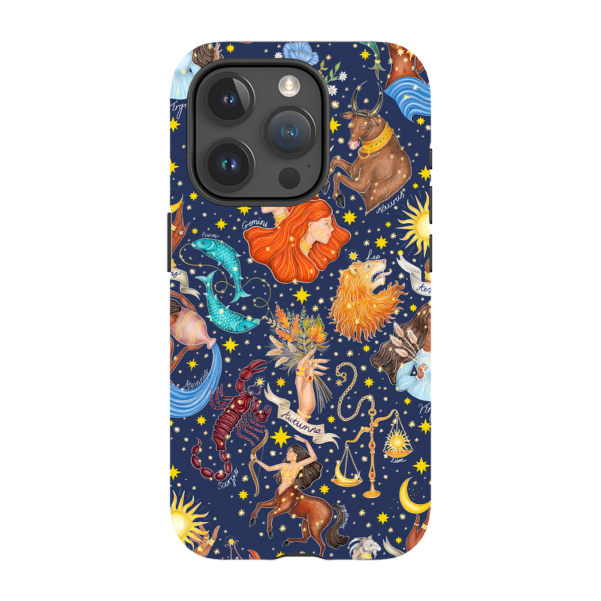 iPhone MagSafe Tough Case - Zodiac Composite By Catherine Rowe