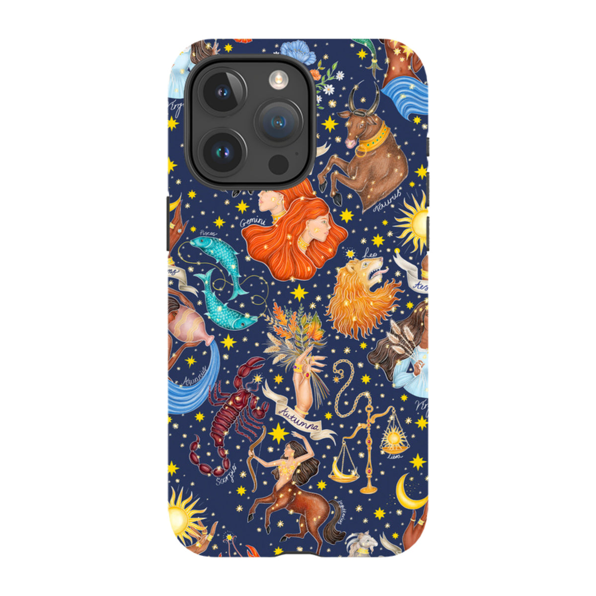 iPhone MagSafe Tough Case - Zodiac Composite By Catherine Rowe