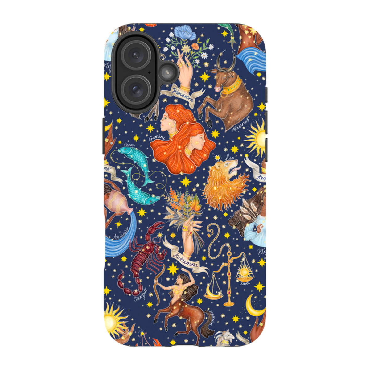iPhone MagSafe Tough Case - Zodiac Composite By Catherine Rowe