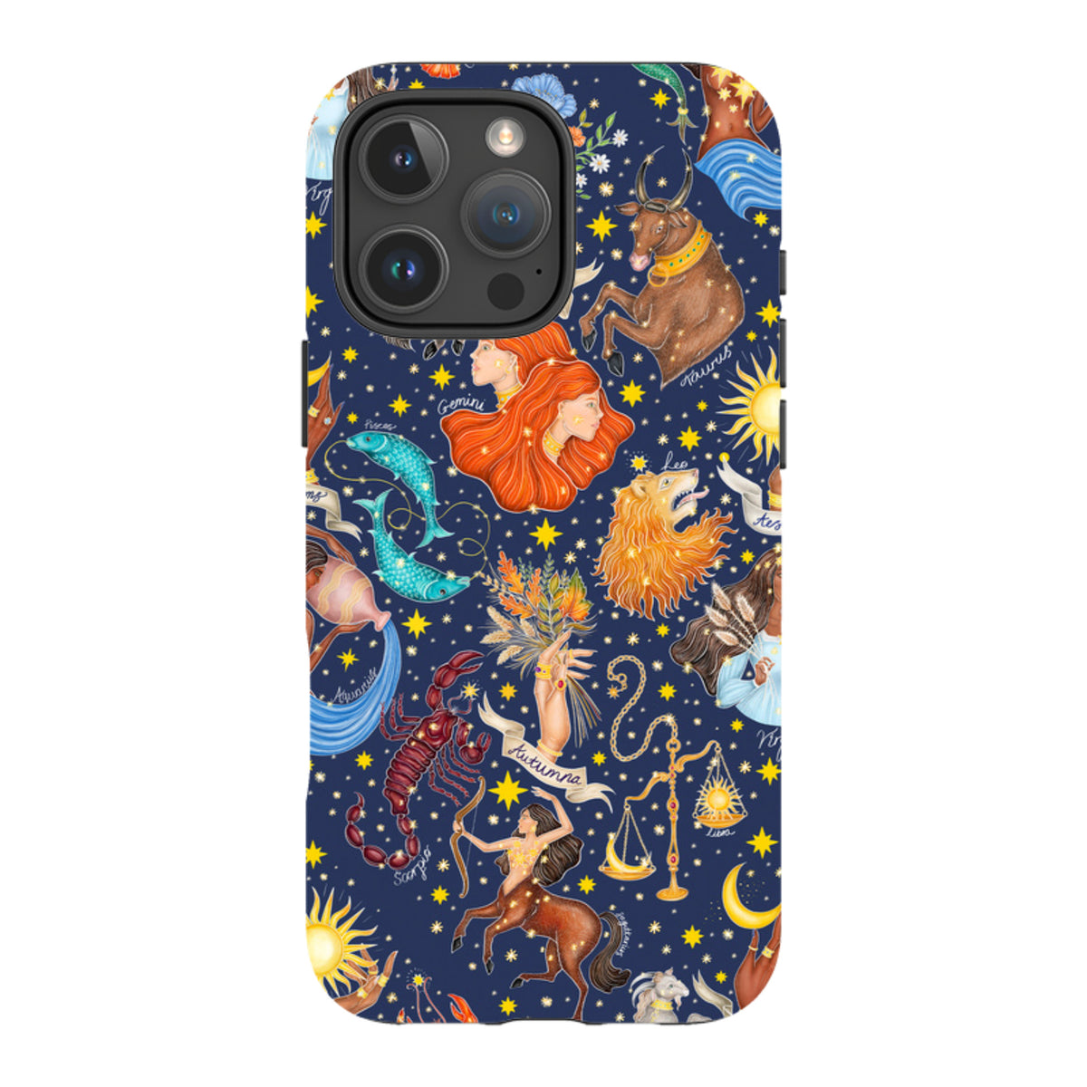 iPhone MagSafe Tough Case - Zodiac Composite By Catherine Rowe