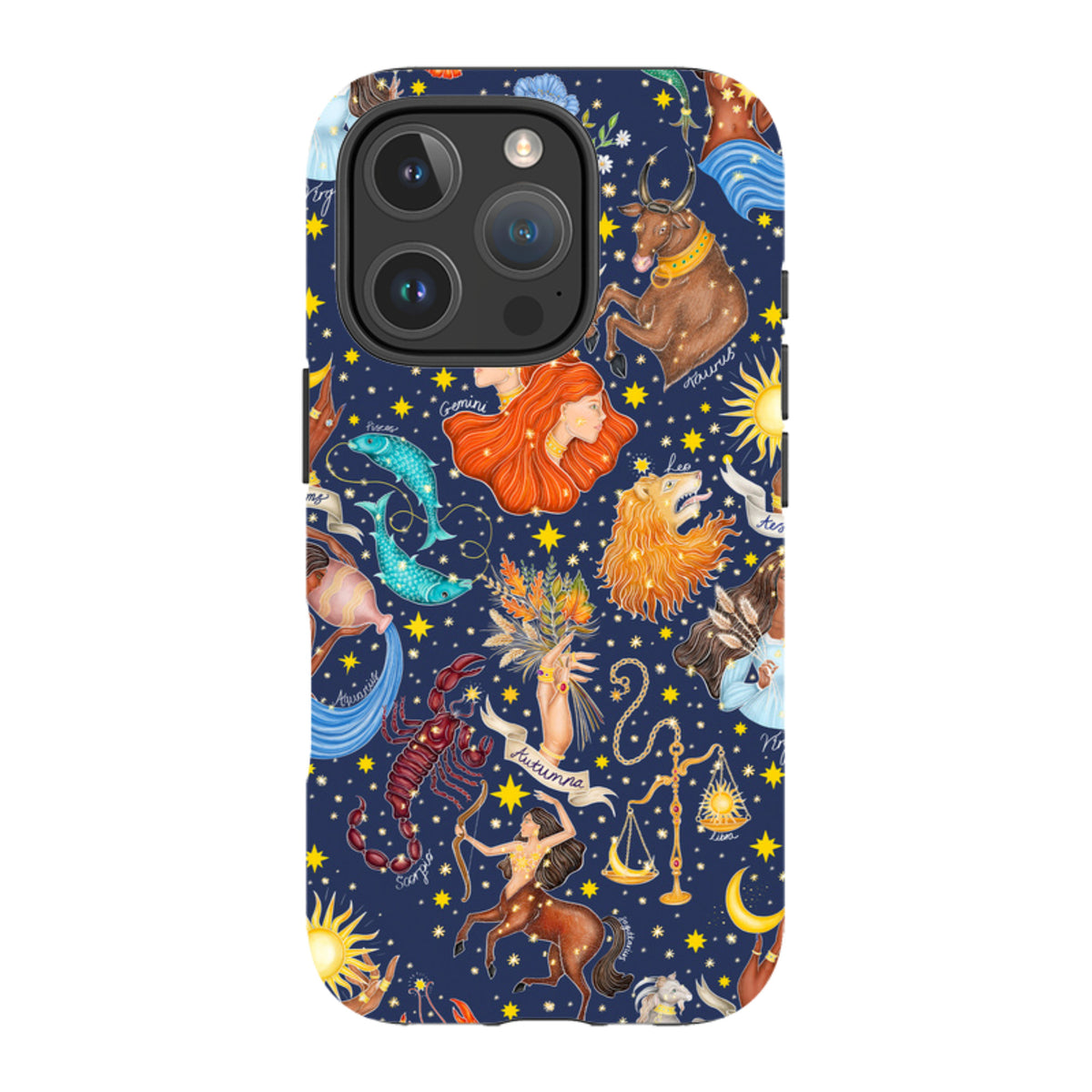 iPhone MagSafe Tough Case - Zodiac Composite By Catherine Rowe