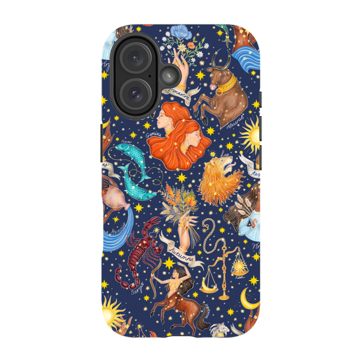 iPhone MagSafe Tough Case - Zodiac Composite By Catherine Rowe