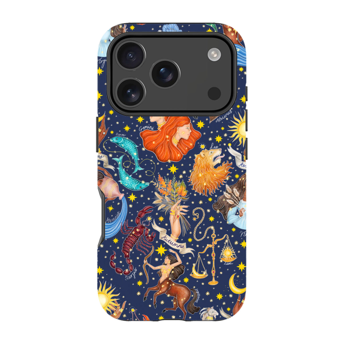 iPhone MagSafe Tough Case - Zodiac Composite By Catherine Rowe