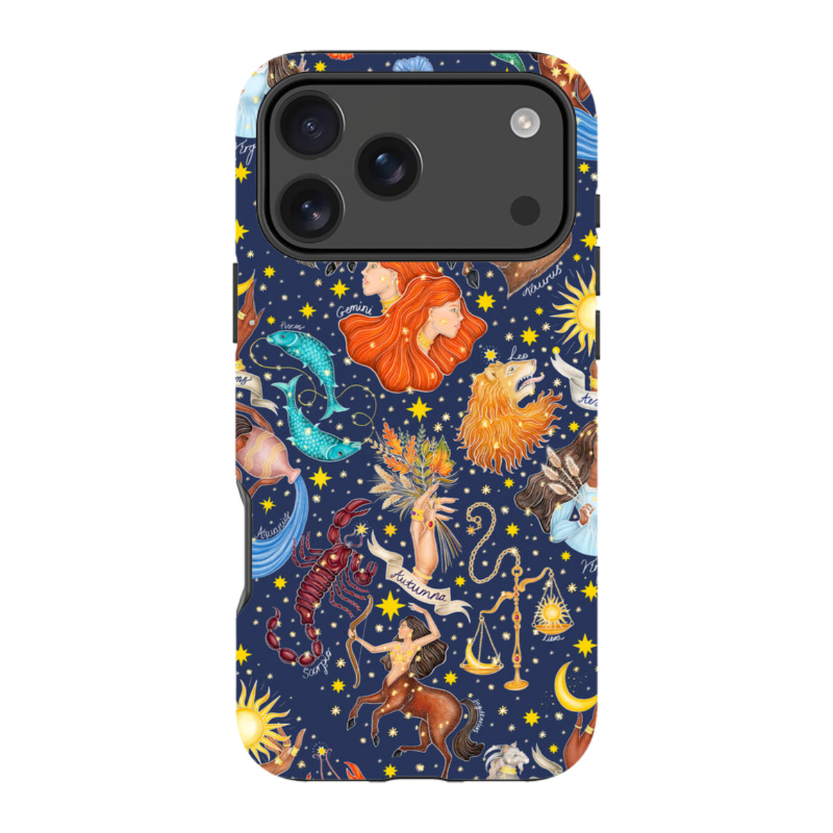 iPhone MagSafe Tough Case - Zodiac Composite By Catherine Rowe