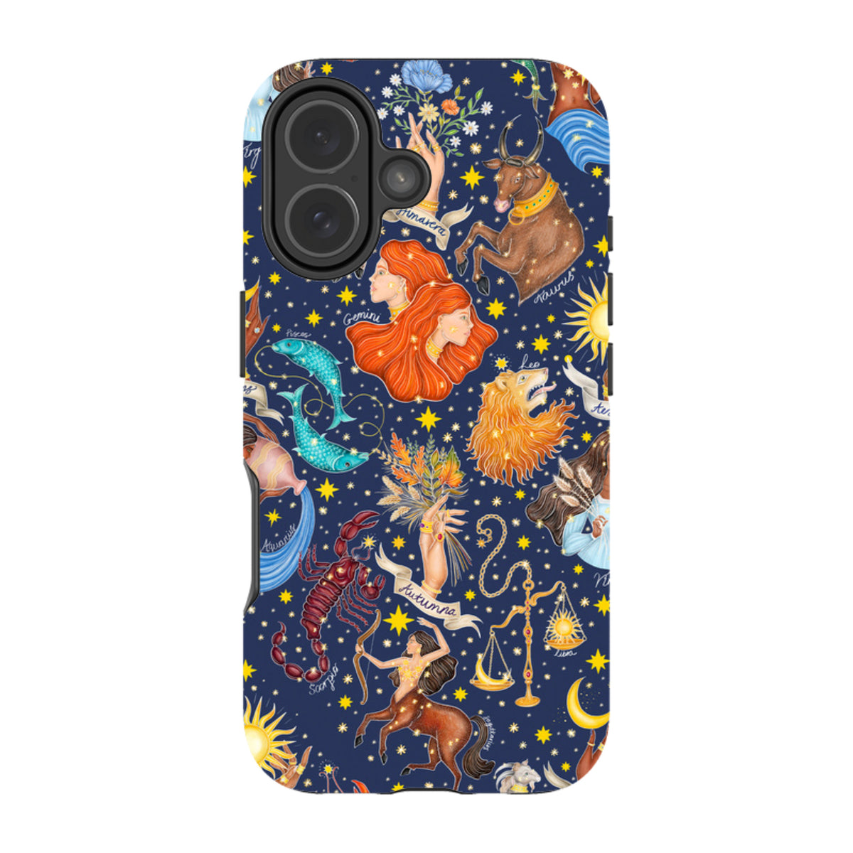 iPhone MagSafe Tough Case - Zodiac Composite By Catherine Rowe