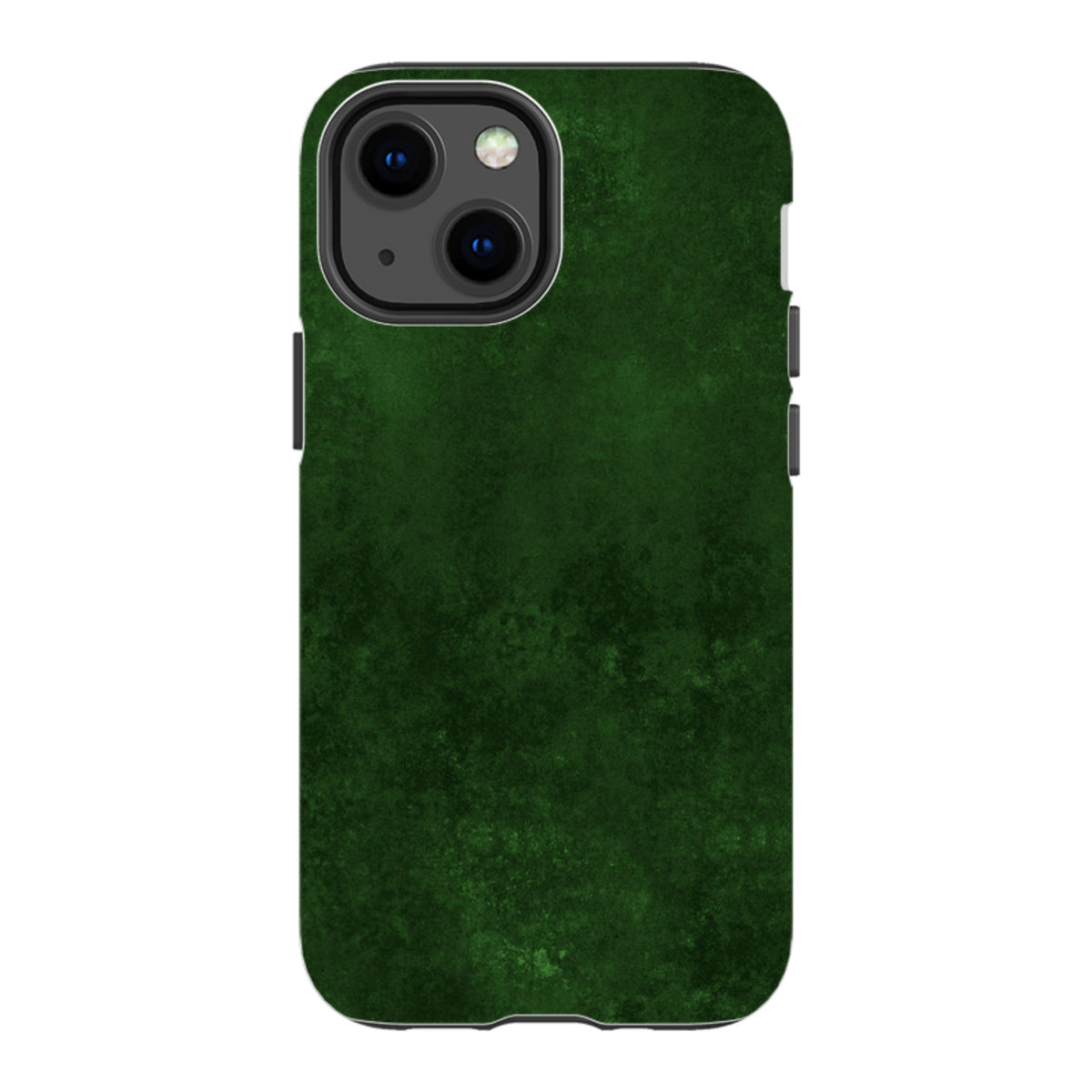 Absinthe green dual-layer iPhone tough case with a textured, high-definition finish and raised camera protection.