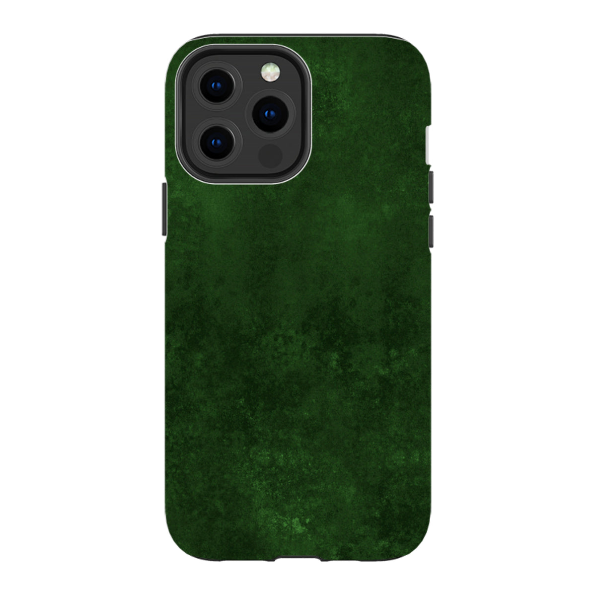 Absinthe green dual-layer iPhone tough case with a textured, high-definition finish and precise camera cutouts.