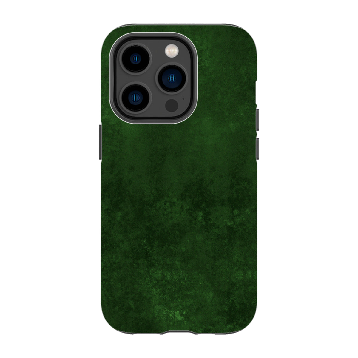 Absinthe green dual-layer iPhone tough case with a textured, high-definition finish and precise camera cutouts.