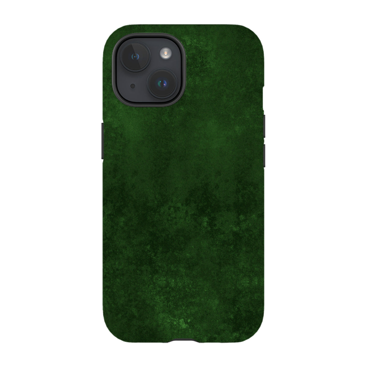 iPhone Tough Case in Absinthe green with a textured, dark forest-inspired design and dual-layer protective shell.