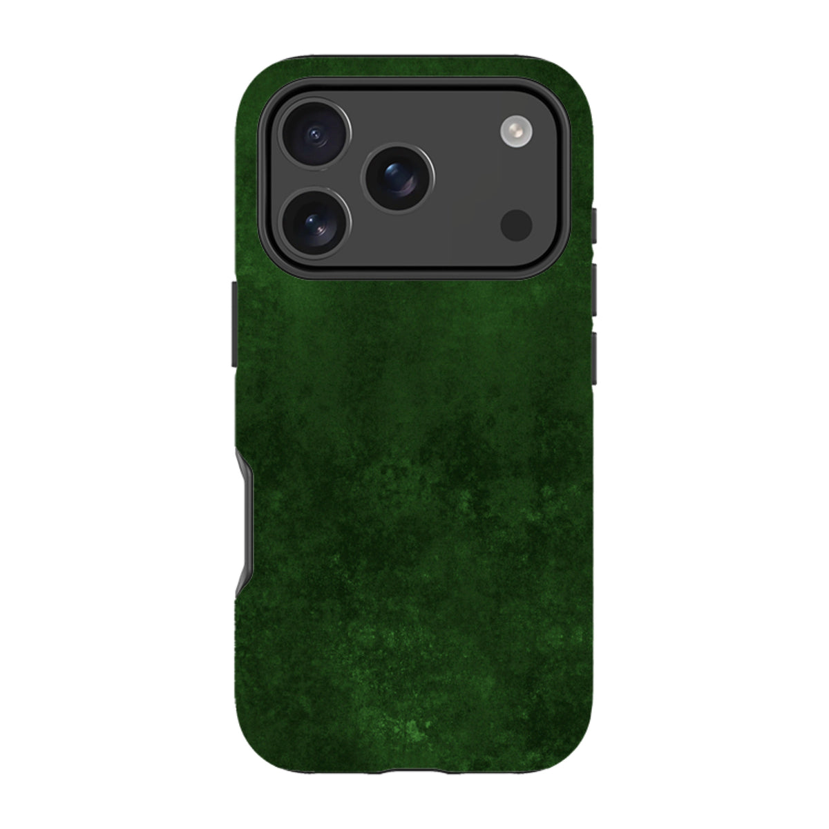 Absinthe green dual-layer iPhone tough case with a textured, high-definition finish and raised camera protection.