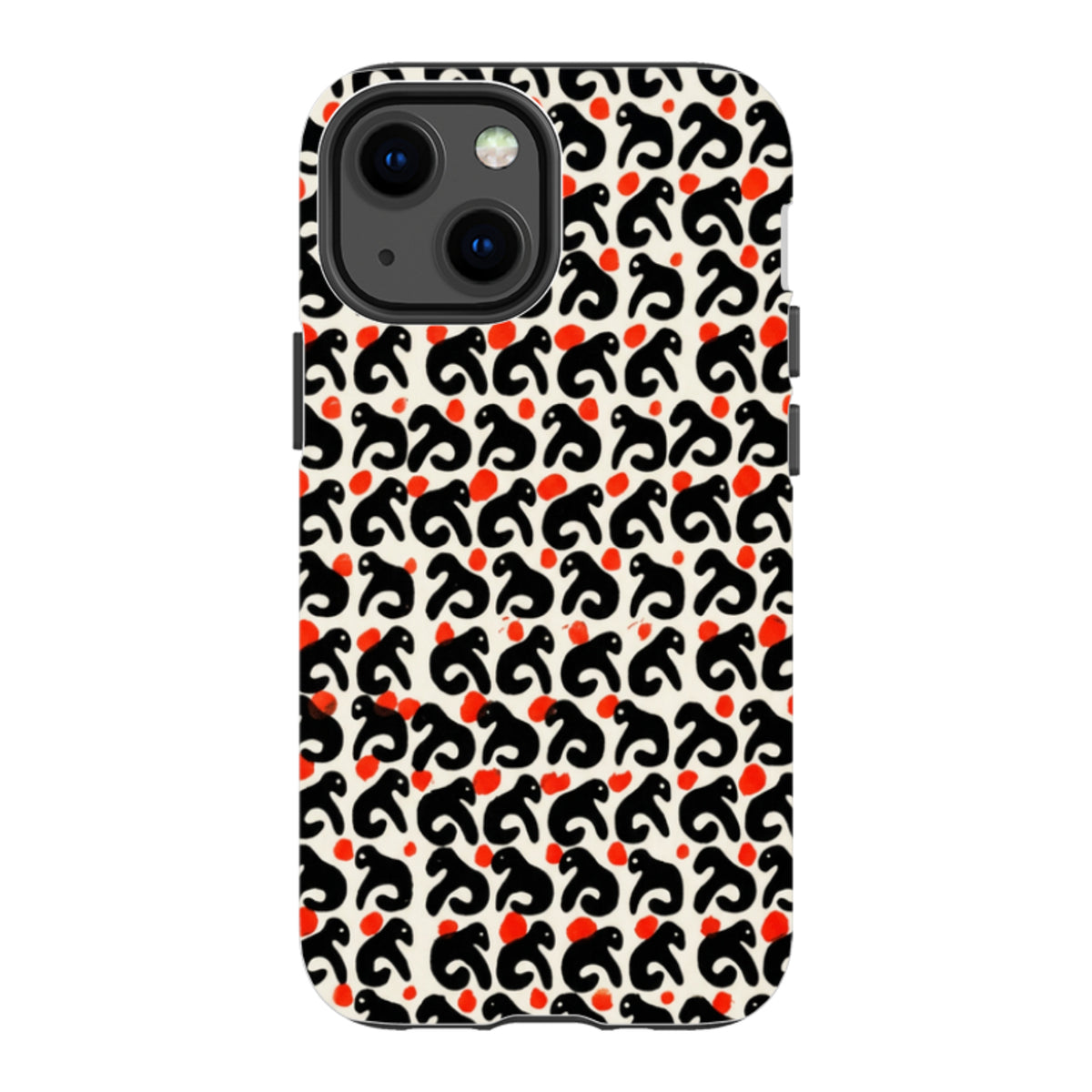 iPhone Tough Case - Abstract Cutouts