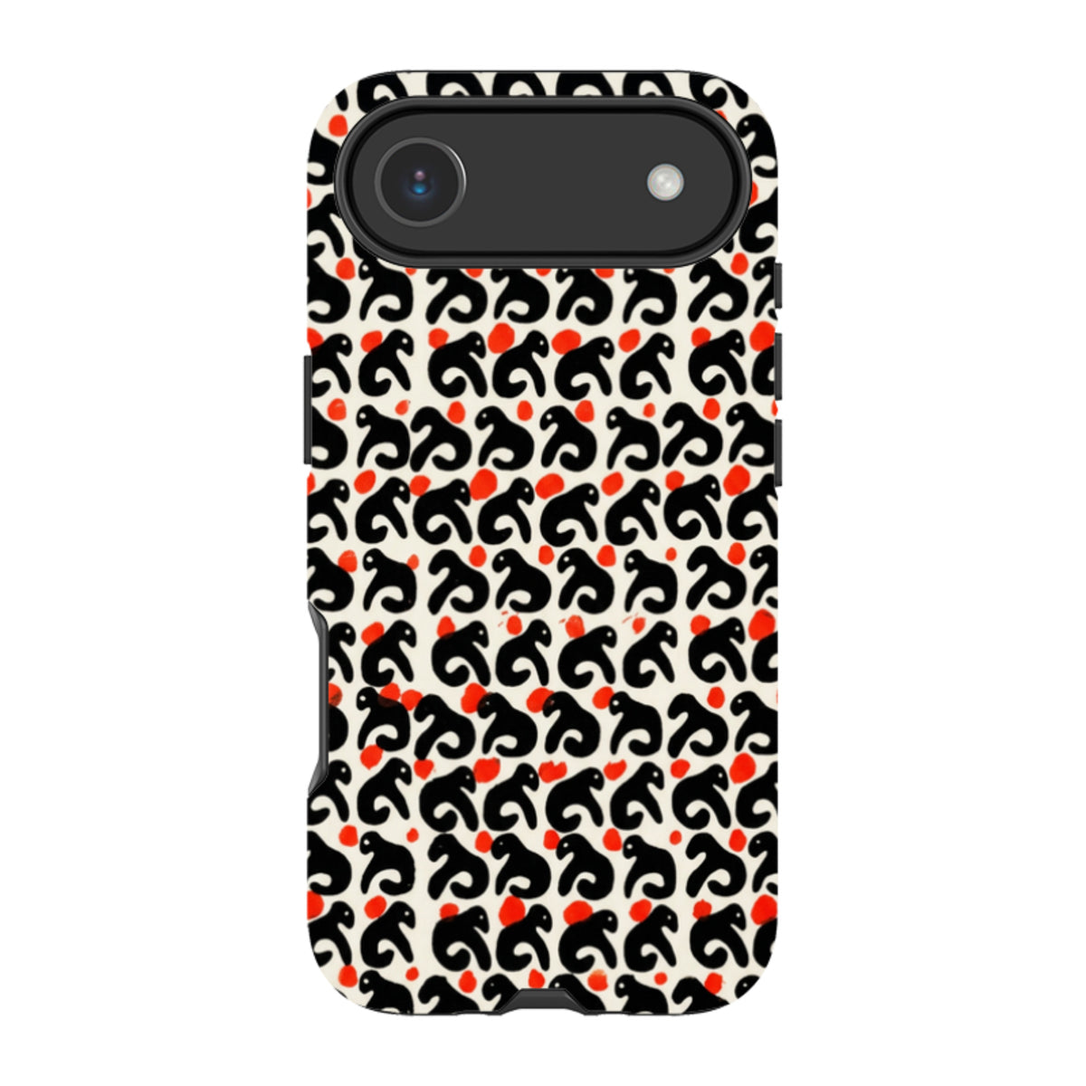 iPhone Tough Case - Abstract Cutouts