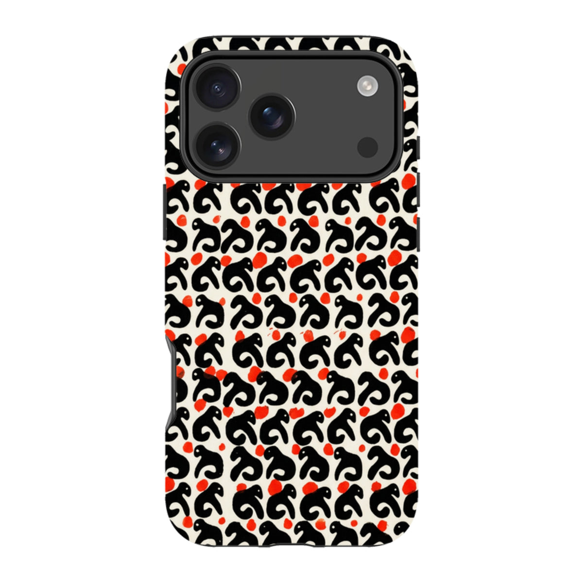 iPhone Tough Case - Abstract Cutouts