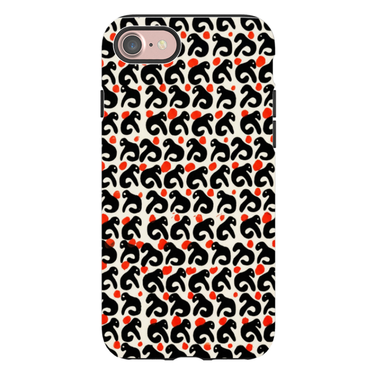 iPhone Tough Case - Abstract Cutouts