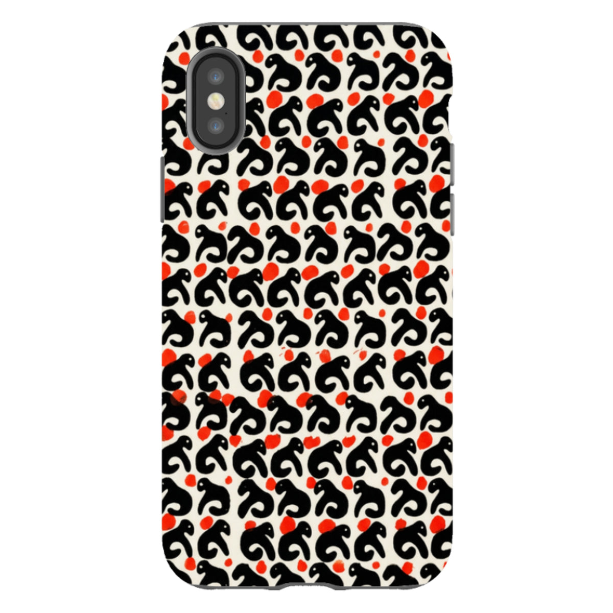 iPhone Tough Case - Abstract Cutouts