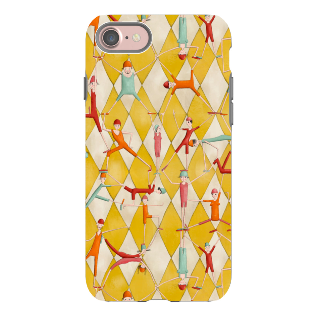 iPhone Tough Case - Acrobats By Maja Lindberg