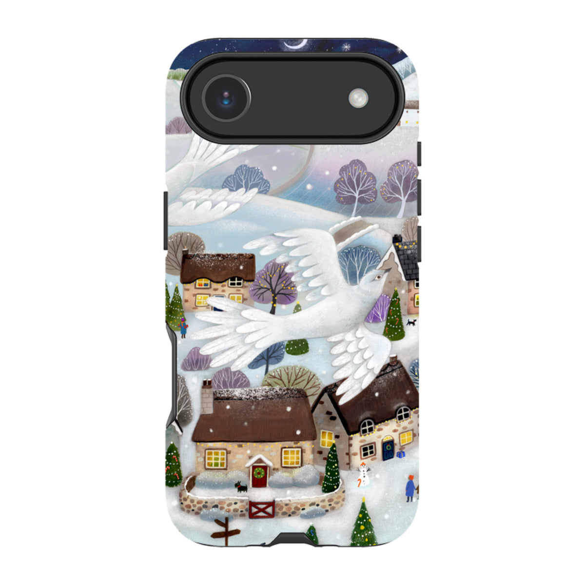iPhone Tough Case - Advent Doves By Bex Parkin