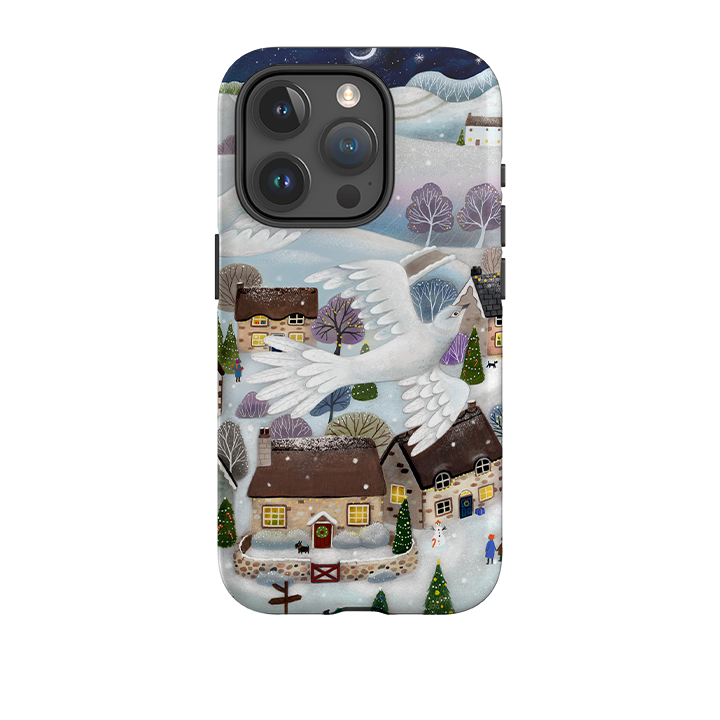 iPhone Tough Case - Advent Doves By Bex Parkin