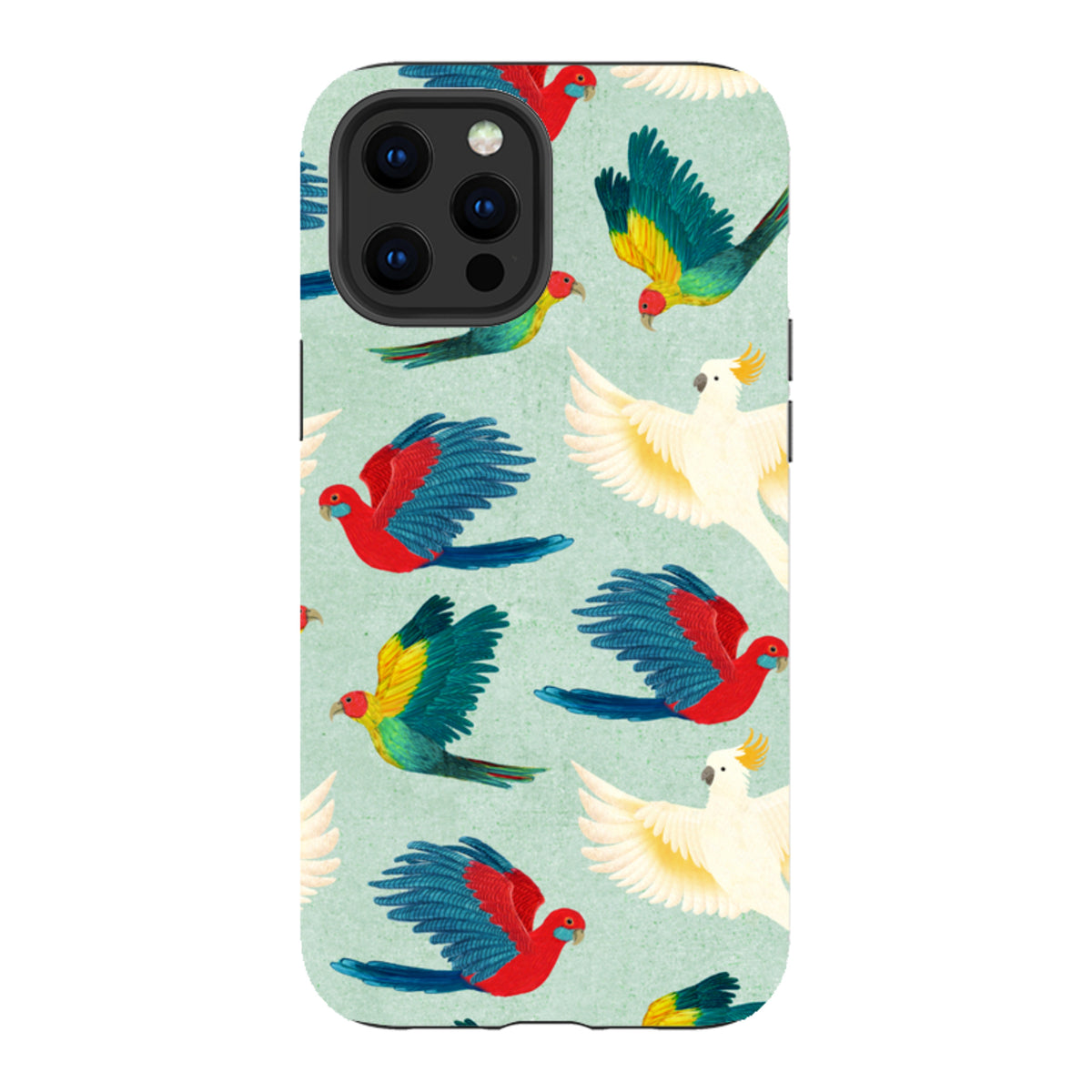 iPhone Tough Case - All Birds By Katherine Quinn