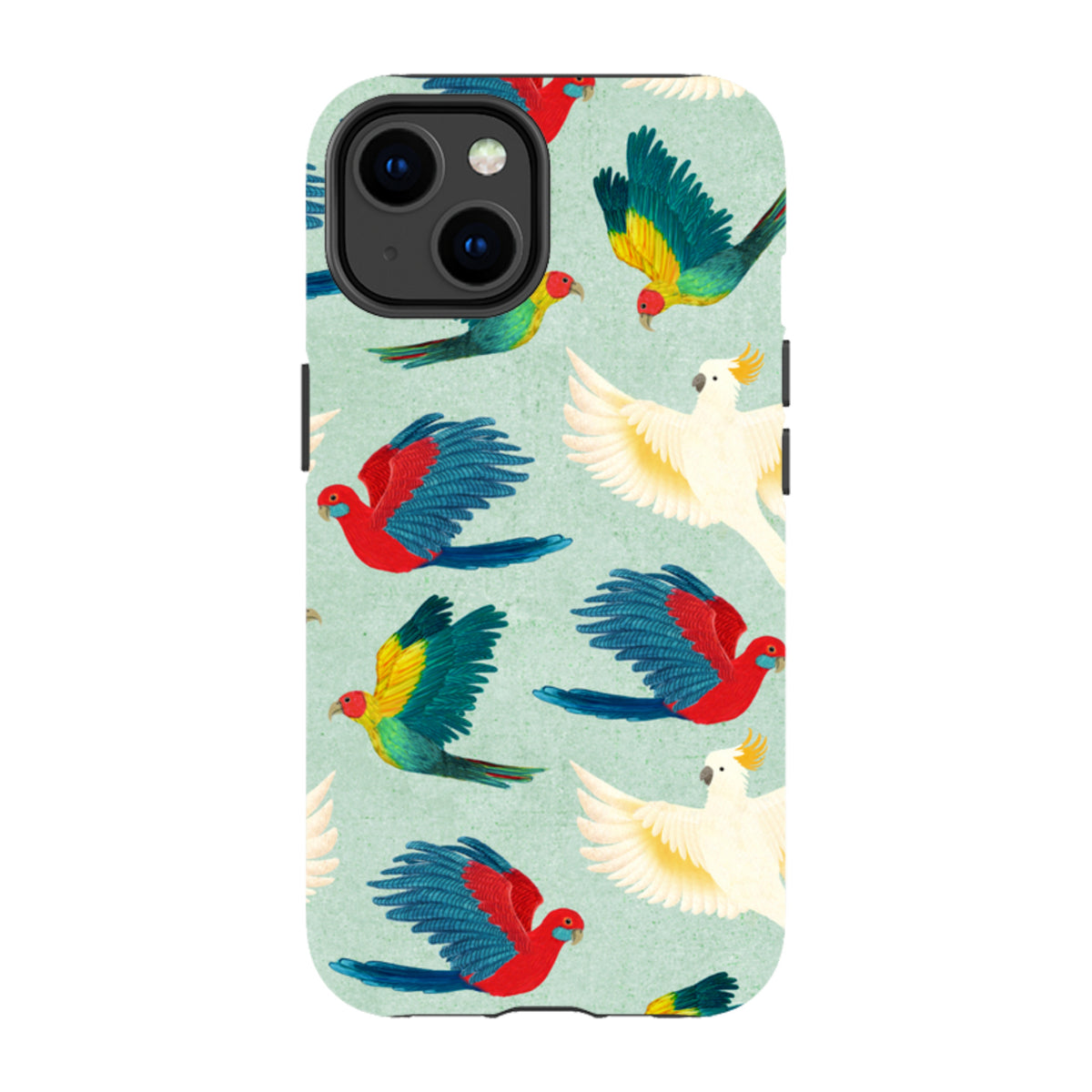 iPhone Tough Case - All Birds By Katherine Quinn