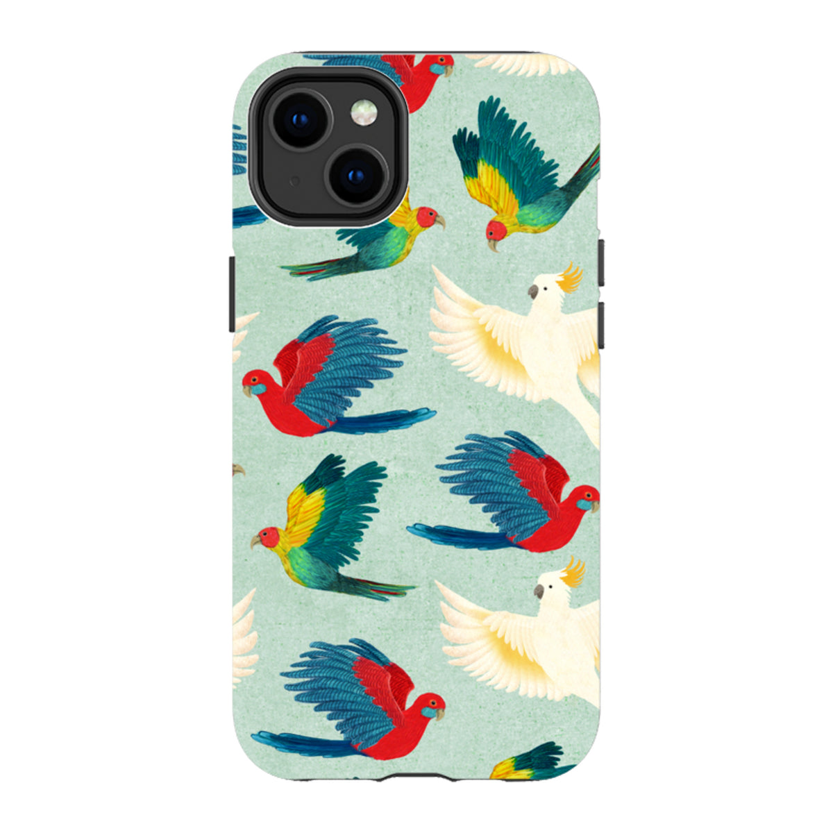 iPhone Tough Case - All Birds By Katherine Quinn