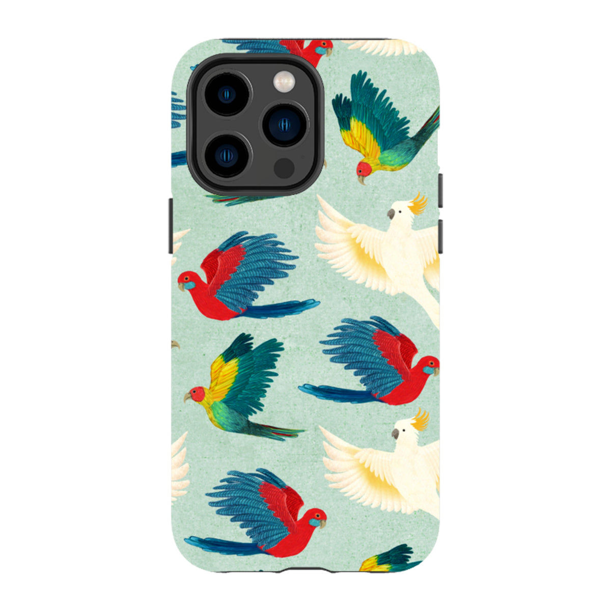 iPhone Tough Case - All Birds By Katherine Quinn