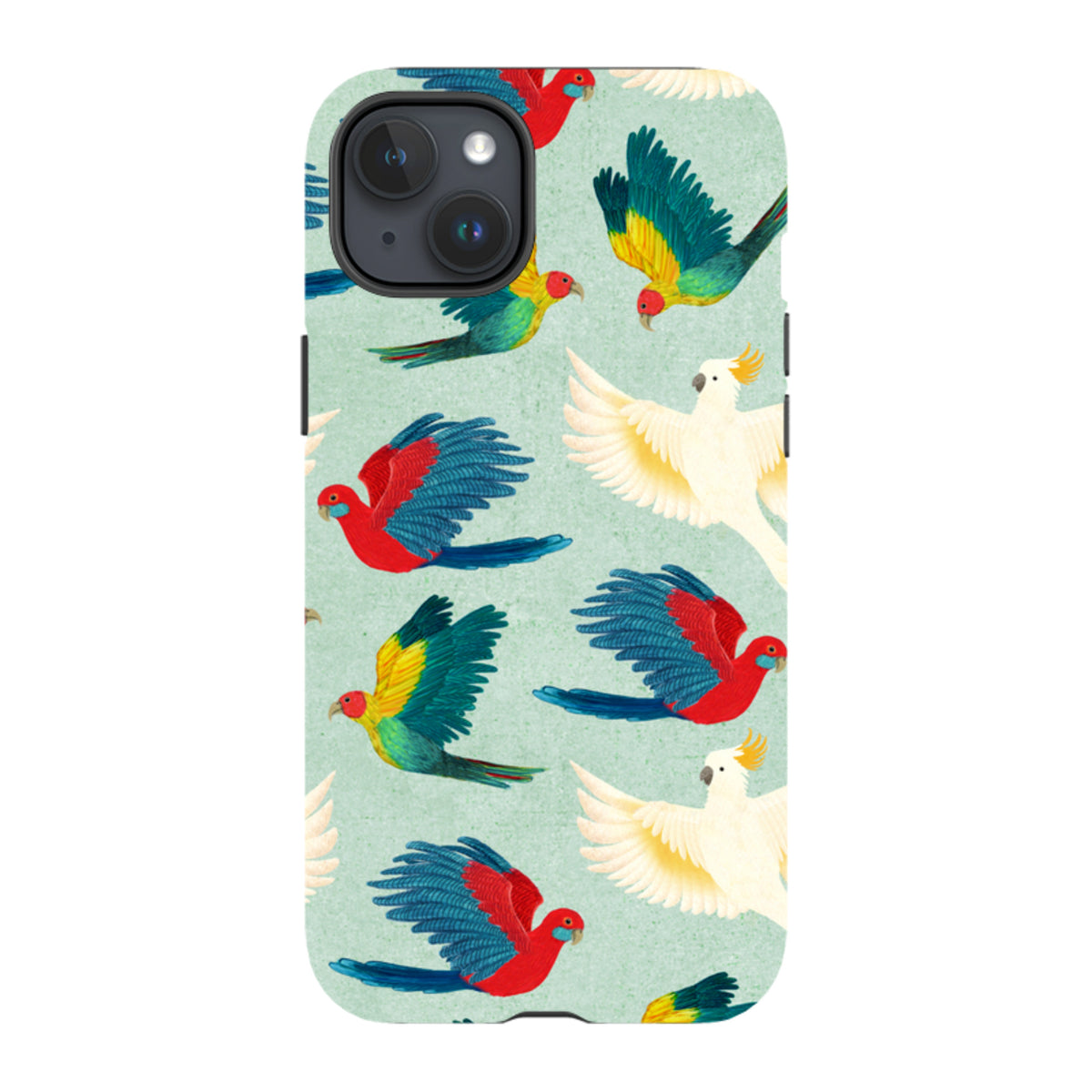 iPhone Tough Case - All Birds By Katherine Quinn
