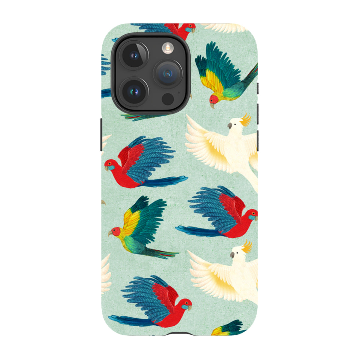 iPhone Tough Case - All Birds By Katherine Quinn