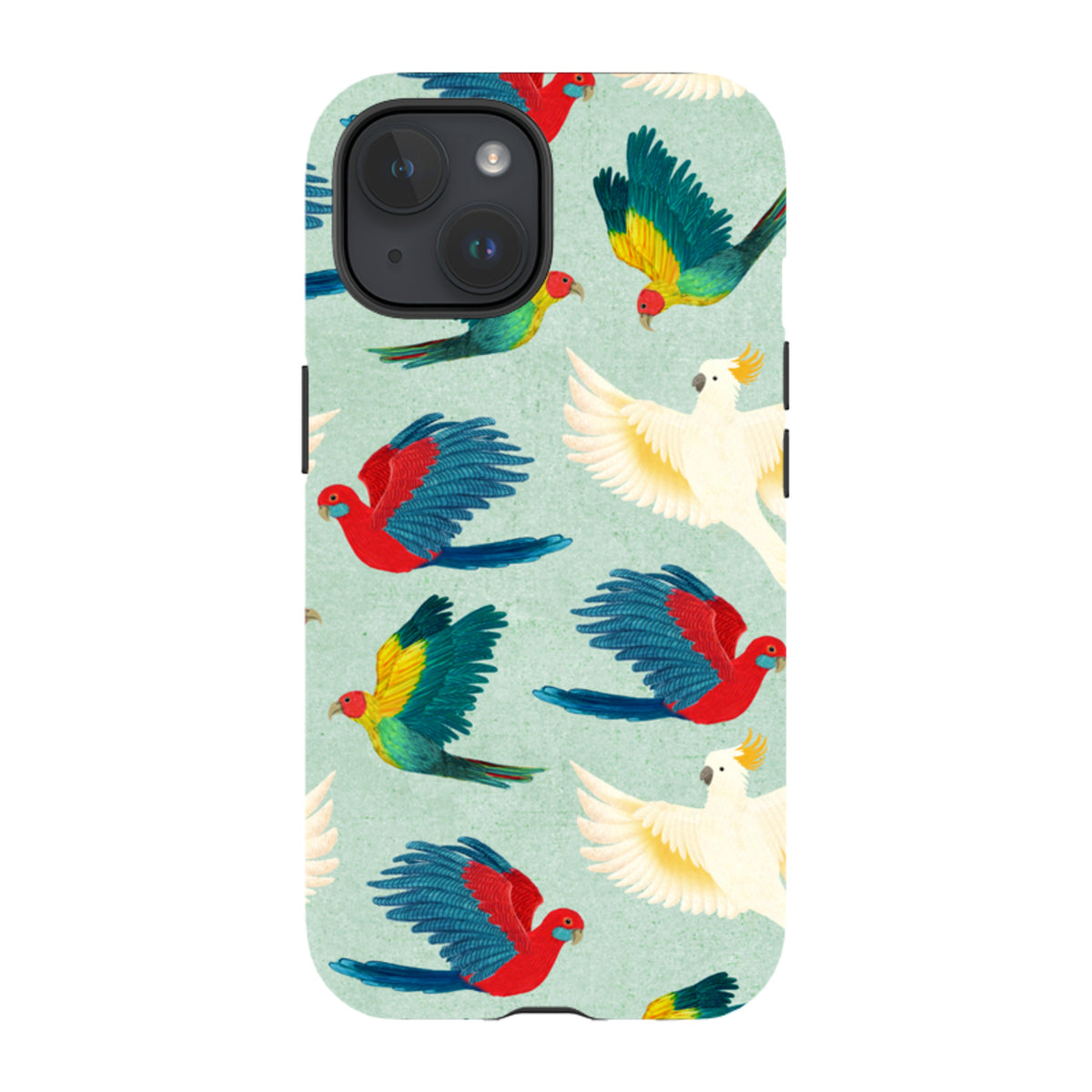 iPhone Tough Case - All Birds By Katherine Quinn