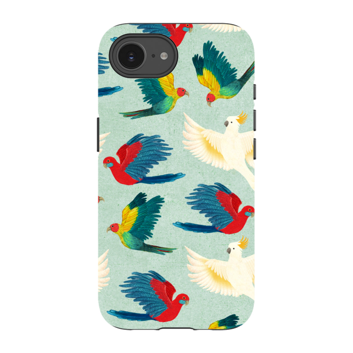 iPhone Tough Case - All Birds By Katherine Quinn