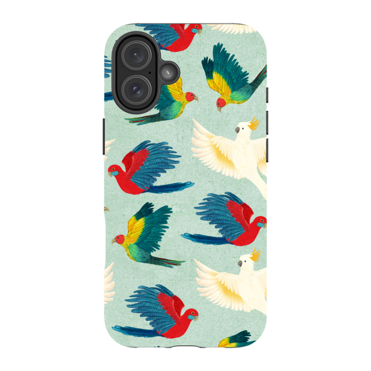 iPhone Tough Case - All Birds By Katherine Quinn