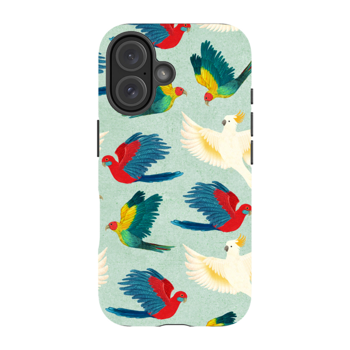 iPhone Tough Case - All Birds By Katherine Quinn