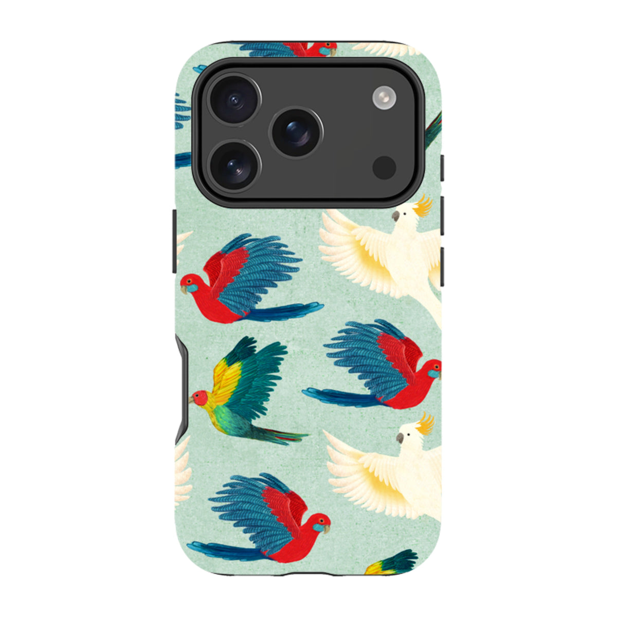 iPhone Tough Case - All Birds By Katherine Quinn