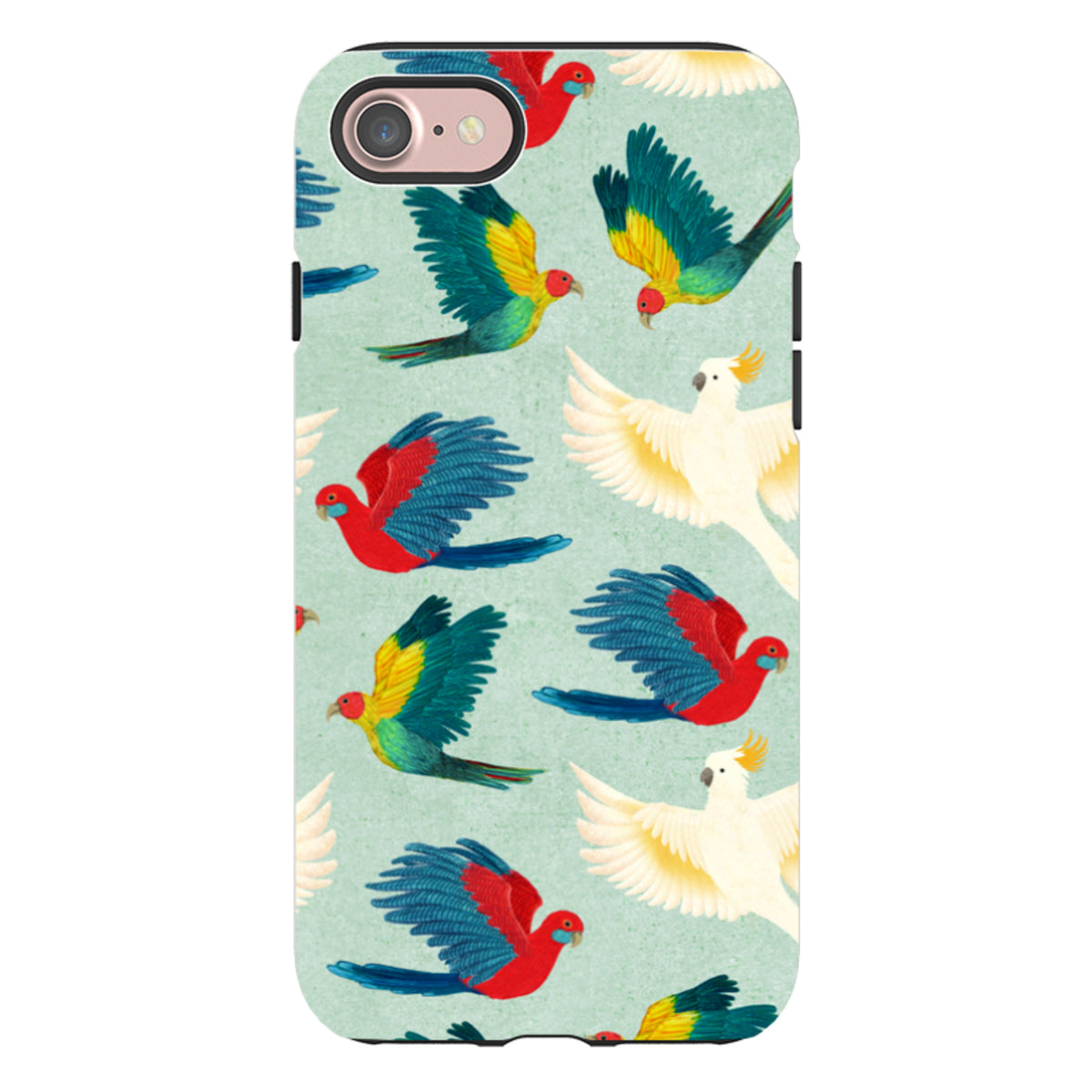iPhone Tough Case - All Birds By Katherine Quinn