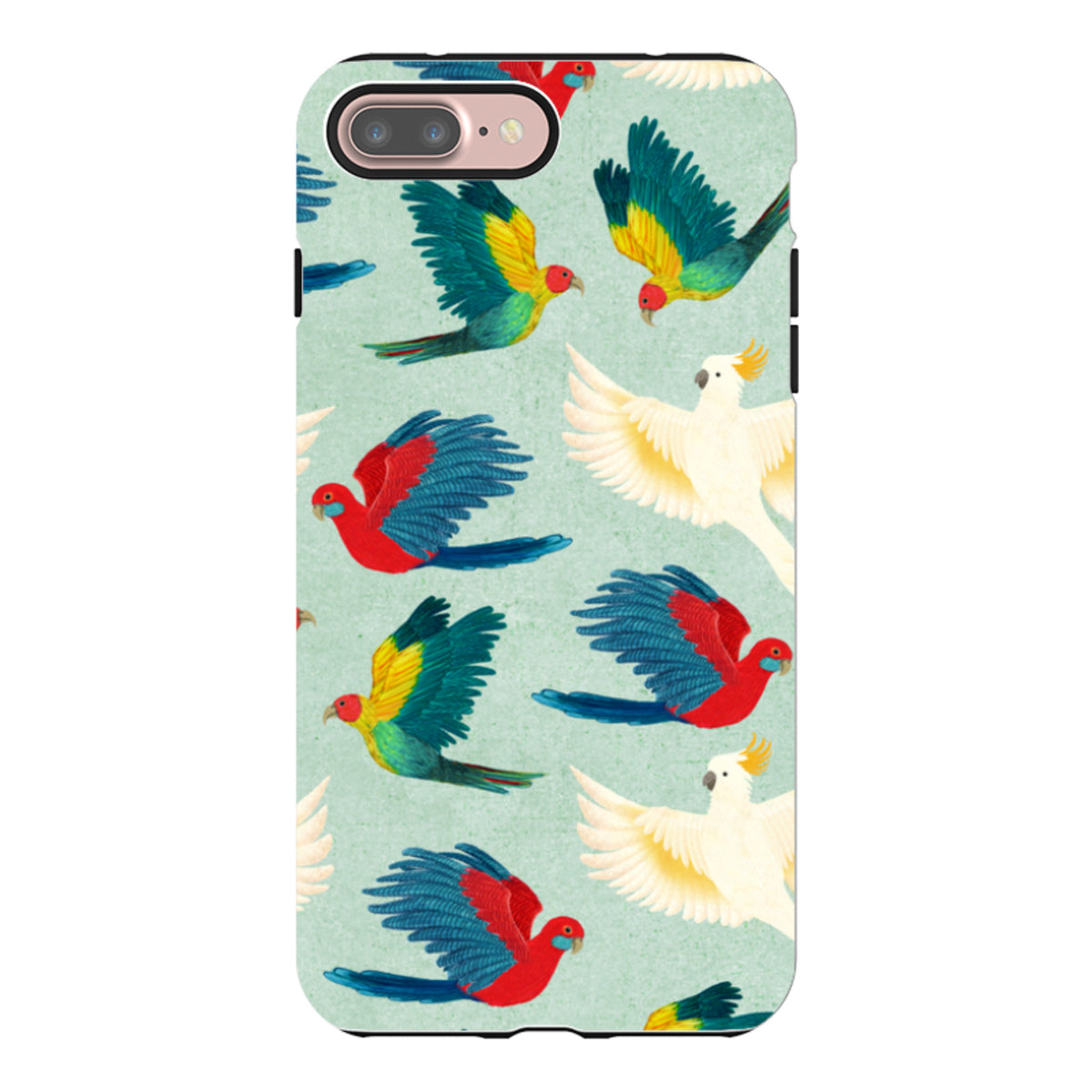 iPhone Tough Case - All Birds By Katherine Quinn