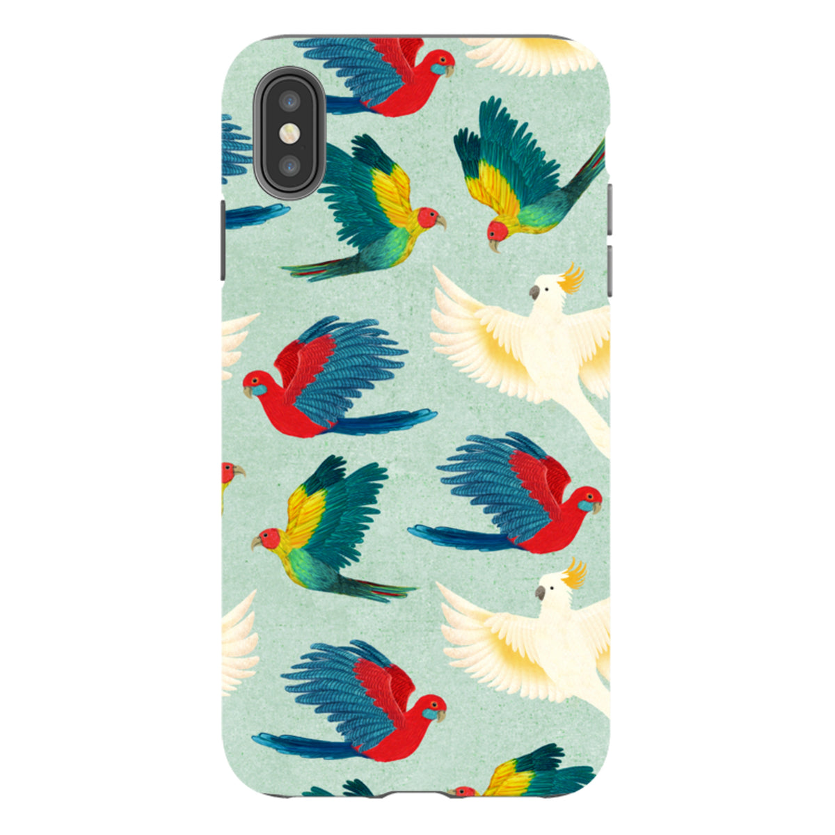 iPhone Tough Case - All Birds By Katherine Quinn