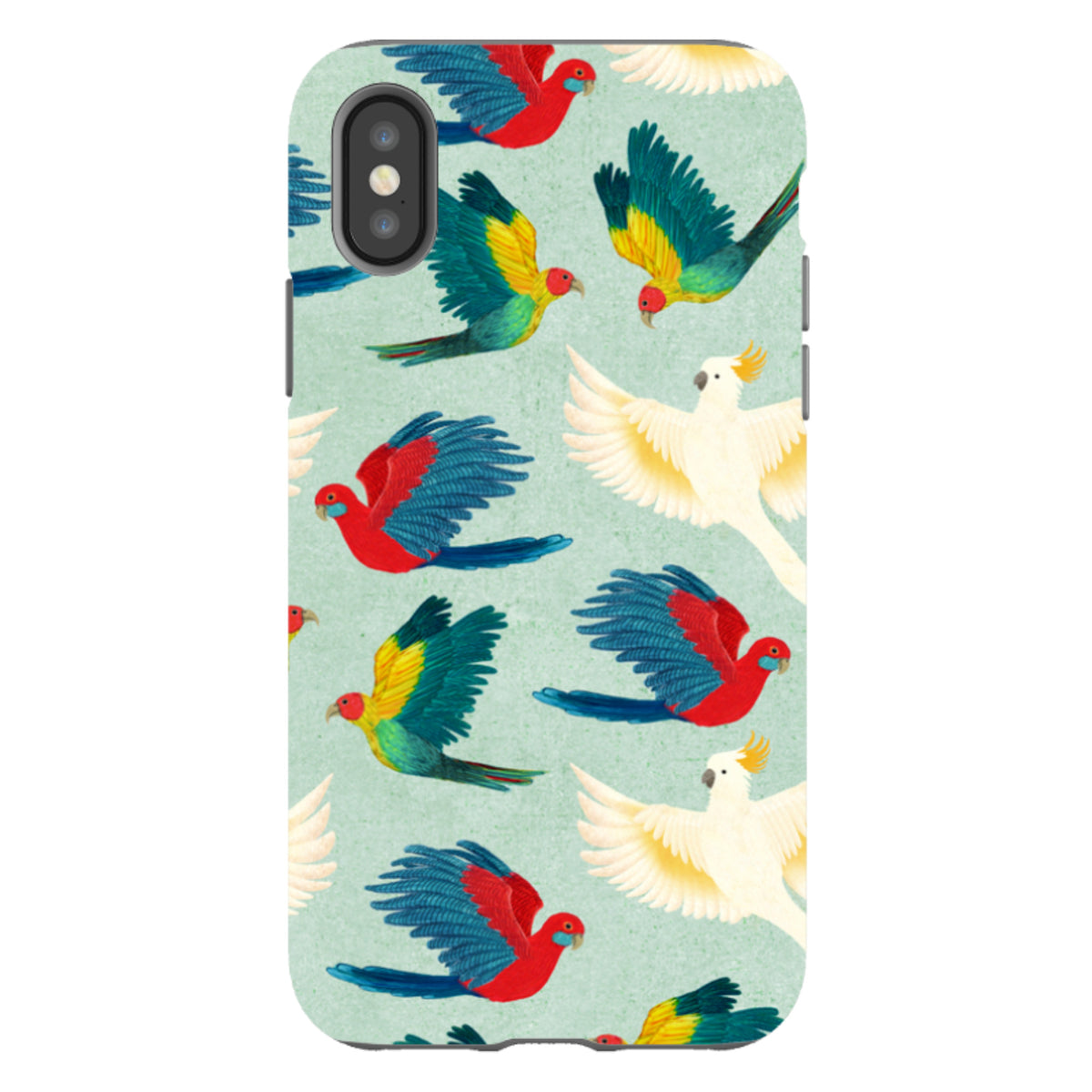 iPhone Tough Case - All Birds By Katherine Quinn