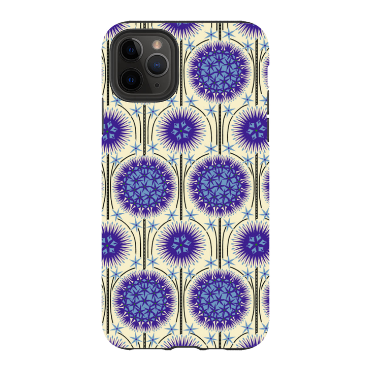 iPhone Tough Case - Allium Cream By Cressida Bell