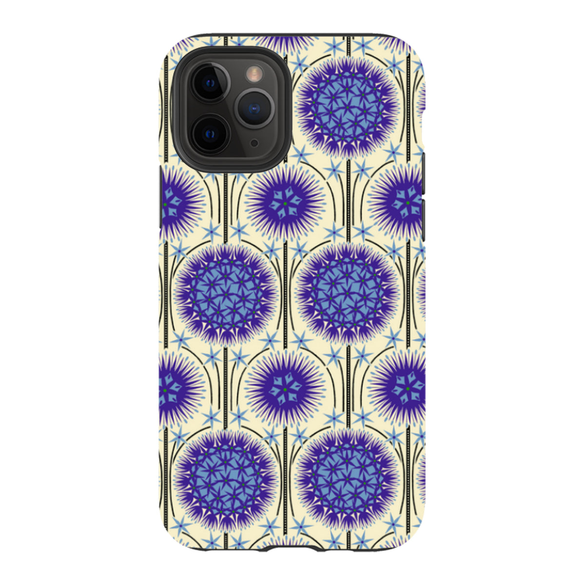 iPhone Tough Case - Allium Cream By Cressida Bell