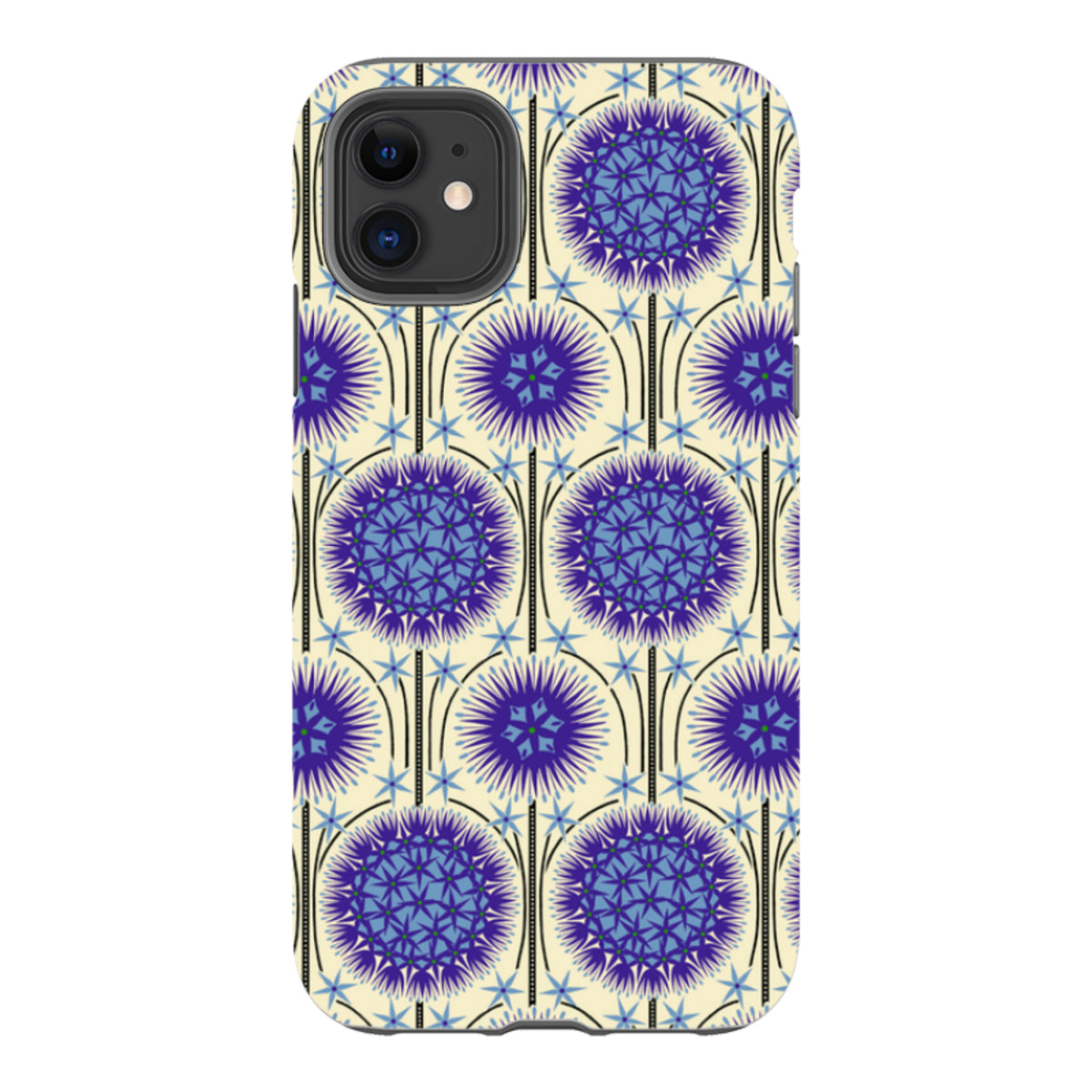 iPhone Tough Case - Allium Cream By Cressida Bell