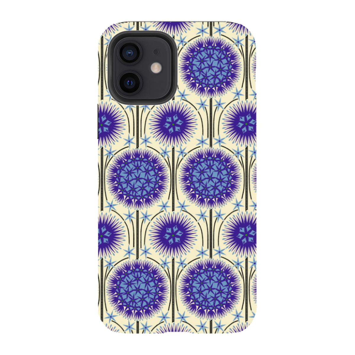 iPhone Tough Case - Allium Cream By Cressida Bell